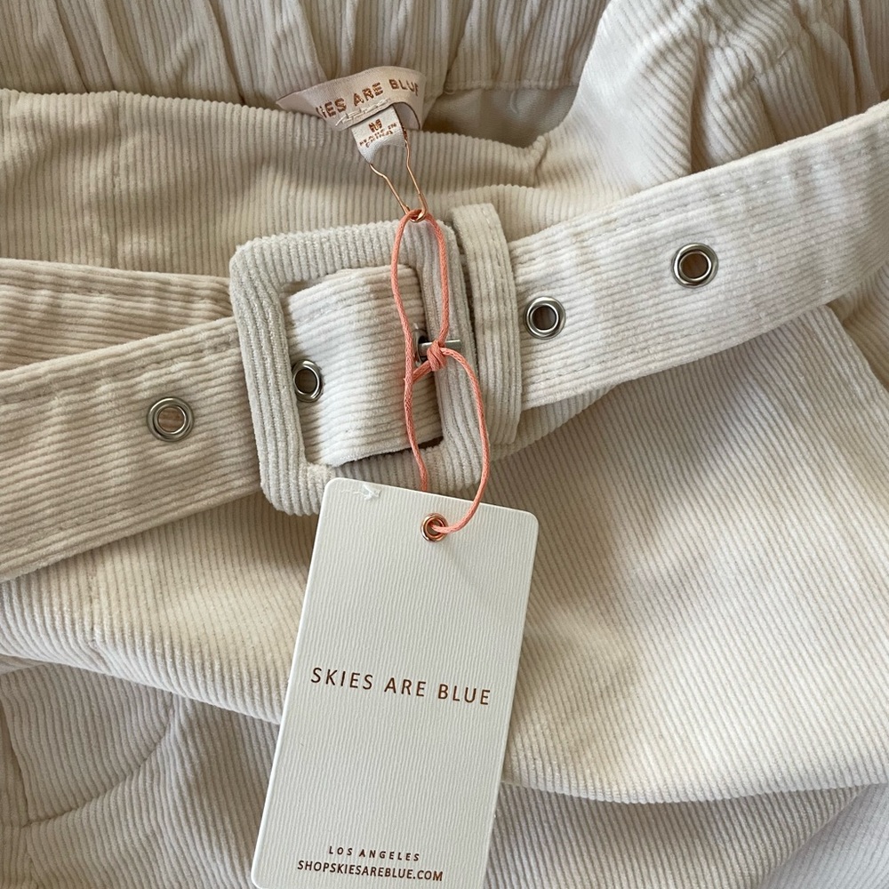 Vici Dolls Pocketed Belted corduroy pants - Picture 7 of 7